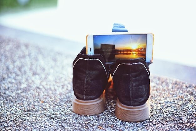 A split-screen showing two different smartphones. The left phone displays a personalized offer for shoes based on the user's previous purchases, while the right phone shows a customized travel package based on the user's travel history and preferences.